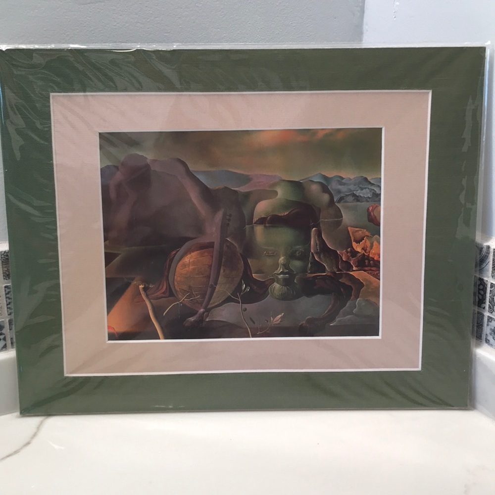 Salvador Dali Endless Enigma matted 11x14